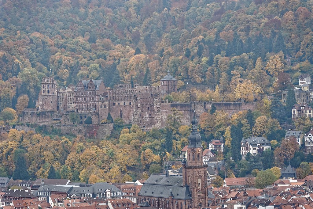 Herbst mit Schloss