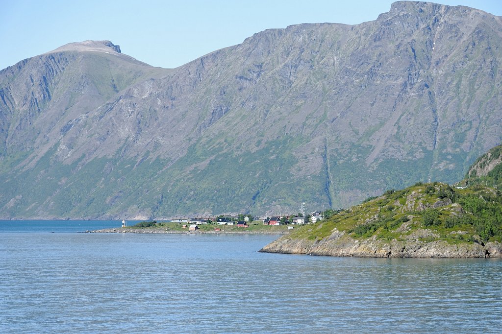 Küste bei Øksfjord